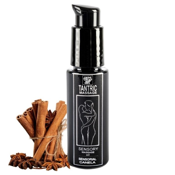 EROS-ART - NATURAL TANTRIC MASSAGE OIL AND APHRODISIAC CINNAMON 30 ML - D-209284 - Teknashop Ltd