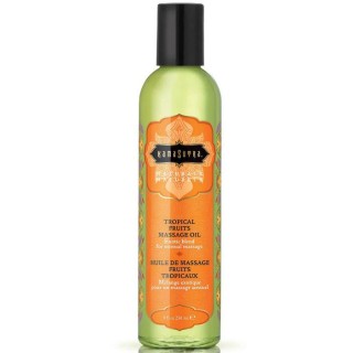 KAMASUTRA - NATURALS MASSAGE OIL TROPICAL FRUITS 236ML - D-210637 - Teknashop Ltd