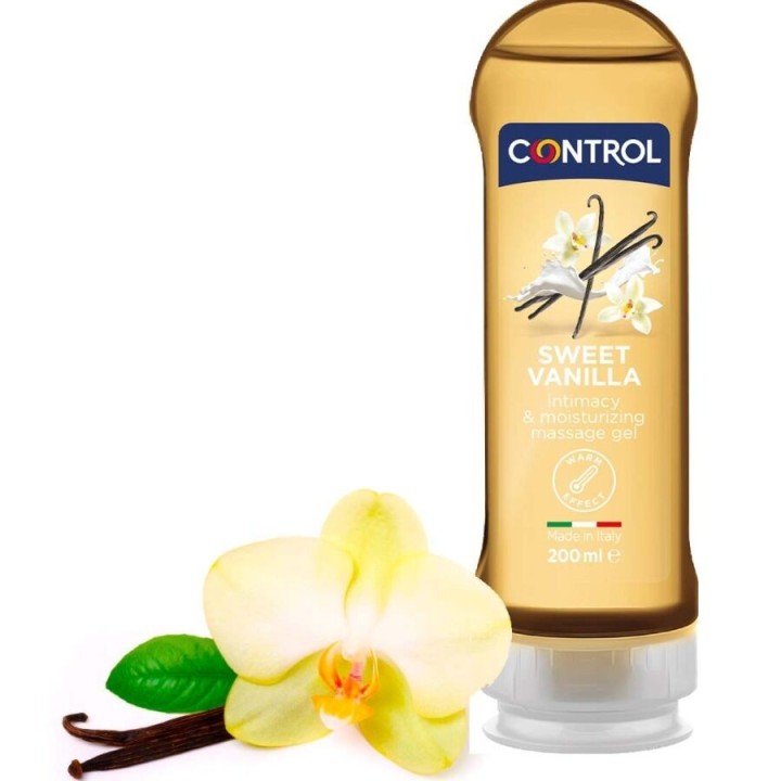 CONTROL - 2 EN 1 MASSAGE & PLEASURE MADAGASCAR SWEETNESS 200 ML - D-216118 - Teknashop Ltd