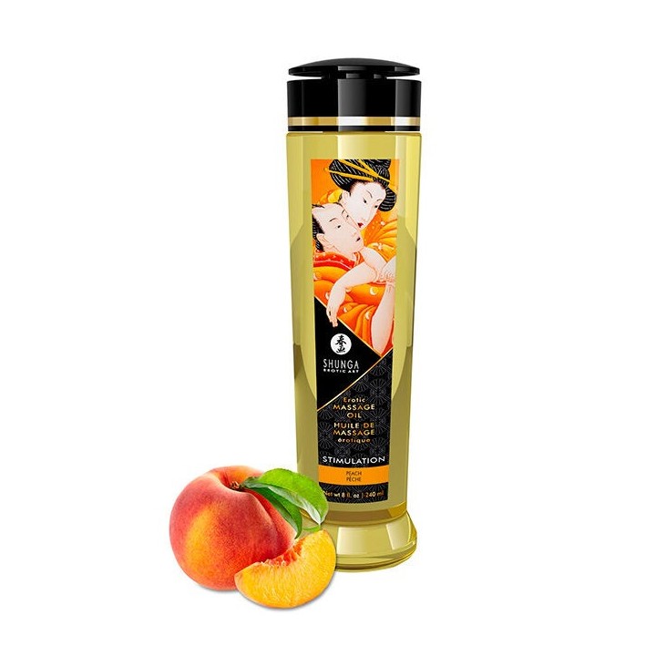 SHUNGA - STIMULATING EROTIC MASSAGE OIL 240 ML - D-224029 - Teknashop Ltd