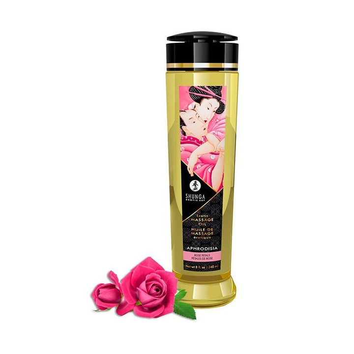 SHUNGA - APHRODISIA EROTIC MASSAGE OIL 240 ML - D-224032 - Teknashop Ltd