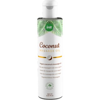 INTT - SWEET VEGAN MASSAGE OIL WITH RELAXING COCONUT FLAVORED - D-234932 - Teknashop Ltd