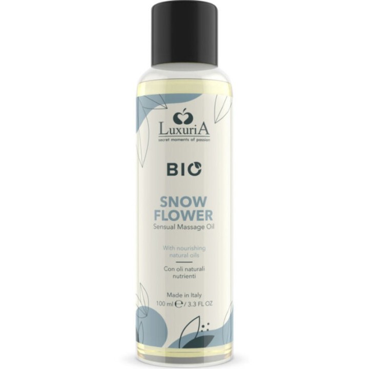 INTIMATELINE LUXURIA - BIO SNOW FLOWER MASSAGE OIL 100 ML - D-236886 - Teknashop Ltd