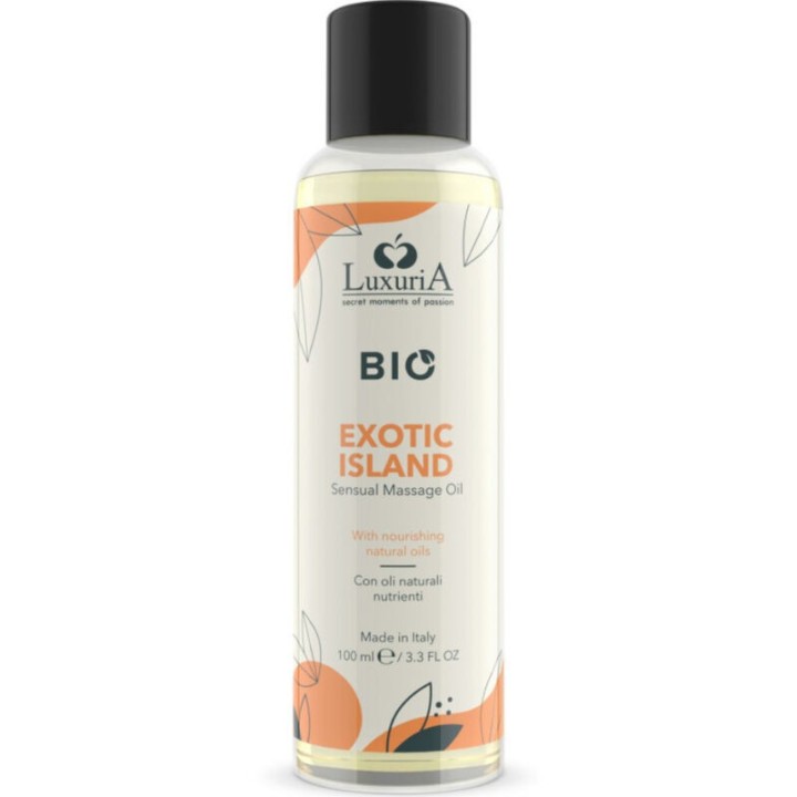 INTIMATELINE LUXURIA - BIO EXOTIC ISLAND MASSAGE OIL 100 ML - D-236889 - Teknashop Ltd