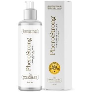 PHEROSTRONG - MASSAGE OIL BY NIGHT FOR WOMEN 100 ML - D-240076 - Teknashop Ltd
