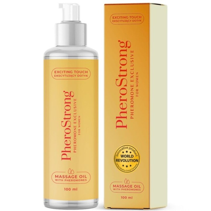 PHEROSTRONG - MASSAGE OIL EXCLUSIVE FOR WOMEN 100 ML - D-240079 - Teknashop Ltd