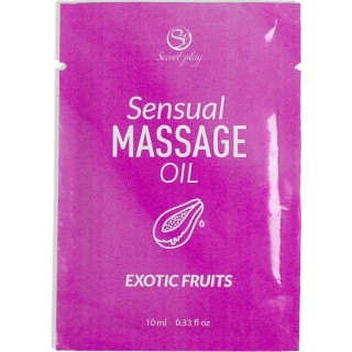 SECRETPLAY - SINGLE-DOSE EXOTIC FRUITS MASSAGE OIL 10 ML - D-244490 - Teknashop Ltd