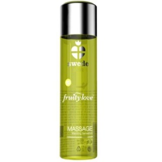 SWEDE - FRUITY LOVE WARMING EFFECT MASSAGE OIL VANILLA AND GOLD PEAR 60 ML. - D-227018 - Teknashop Ltd