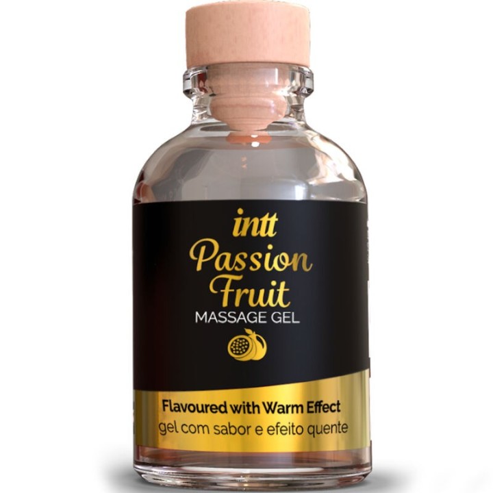 INTT MASSAGE & ORAL SEX - PASSION FRUIT FLAVORED MASSAGE GEL WITH HEAT EFFECT - D-234919 - Teknashop Ltd