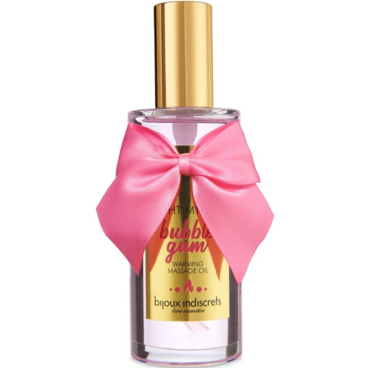 BIJOUX INDISCRETS - LIGHT MY FIRE MASSAGE OIL HEAT EFFECT GUM FLAVOR - D-236778 - Teknashop Ltd