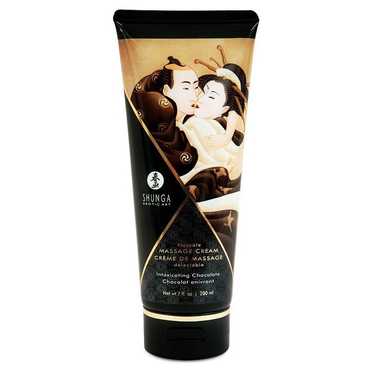 SHUNGA - CHOCOLATE MASSAGE CREAM 200 ML - D-205881 - Teknashop Ltd