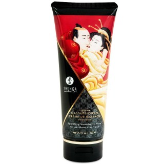 SHUNGA - STRAWBERRY AND CAVA MASSAGE CREAM 200 ML - D-205882 - Teknashop Ltd