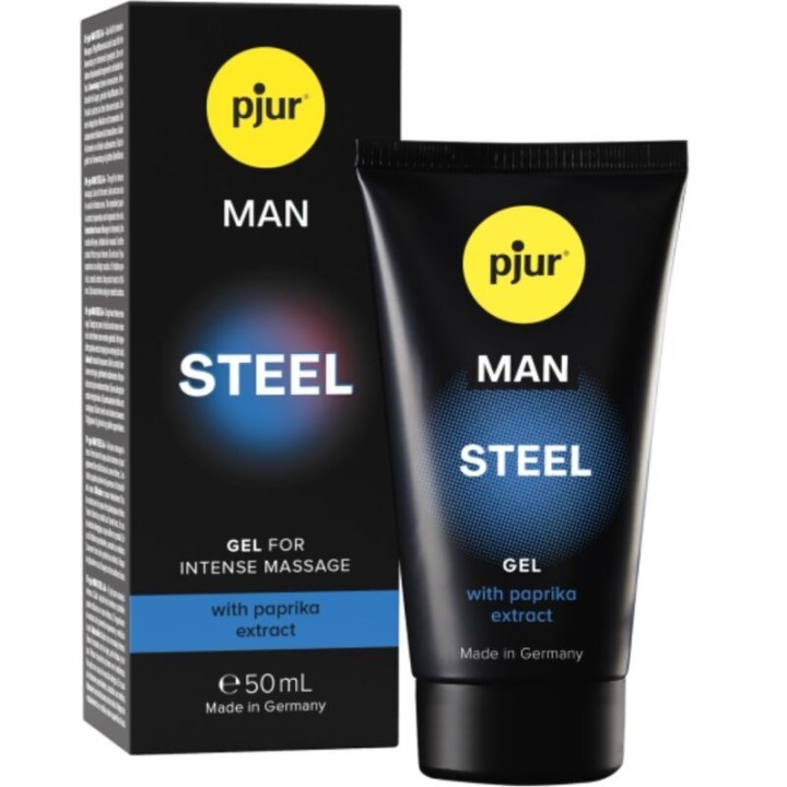 PJUR - MAN STEEL STIMULATING GEL 50 ML - D-210256 - Teknashop Ltd