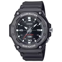 CASIO SPORT Mod. DIVER - ILLUMINATOR WR 100MT - BLACK - WW.MW-620H-1AVDF - Teknashop Ltd