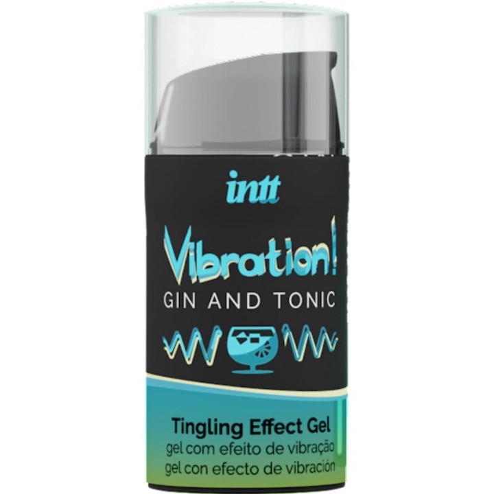 INTT - POWERFUL INTIMATE STIMULANT LIQUID VIBRATOR GEL GIN & TONIC 15ML - D-234906 - Teknashop Ltd