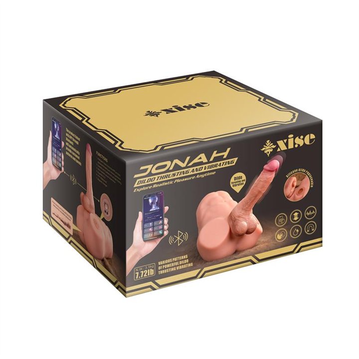 Jonah Semi Torso with Detachable Dildo, Thrusting and APP 3.48 kg - SQ-MAR30056 - Teknashop Ltd