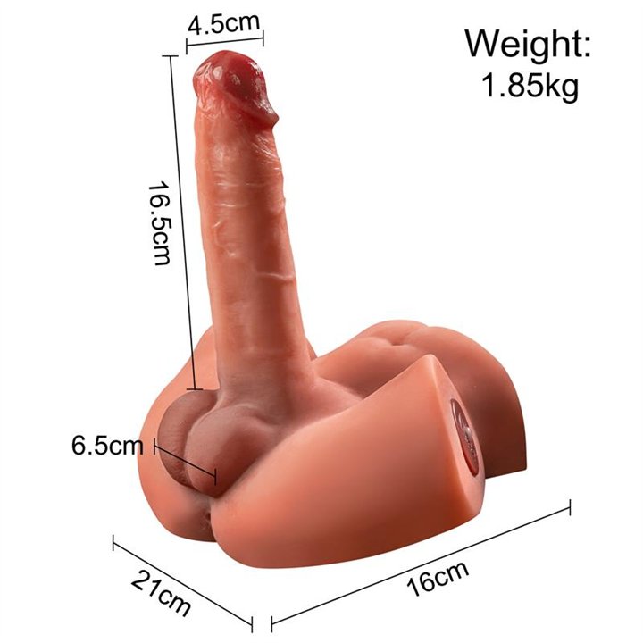 Zoe Semi Torso with Vibration and Thrusting 1.3 kg - SQ-MAR30046 - Teknashop Ltd