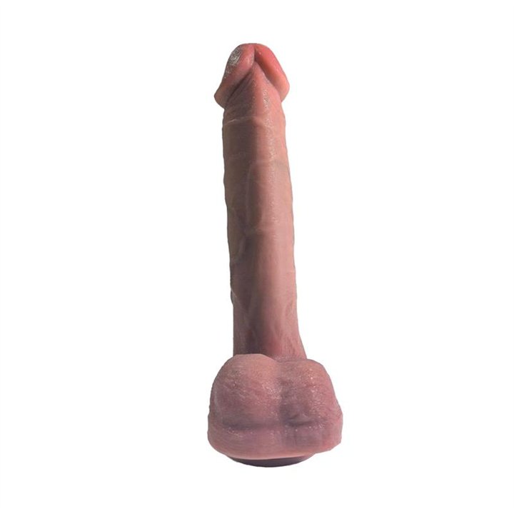 Dildo with Vibration, Thrusting and heating 28 cm - 8436626093164 - Teknashop Ltd