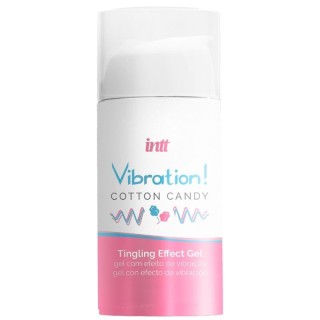 INTT - POWERFUL INTIMATE STIMULANT COTTON CANDY LIQUID VIBRATOR GEL 15 ML - D-239731 - Teknashop Ltd