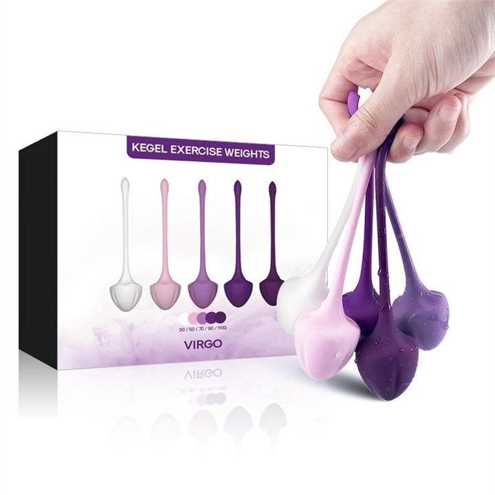 Set of 5 Kegel balls - 8436626093119 - Teknashop Ltd