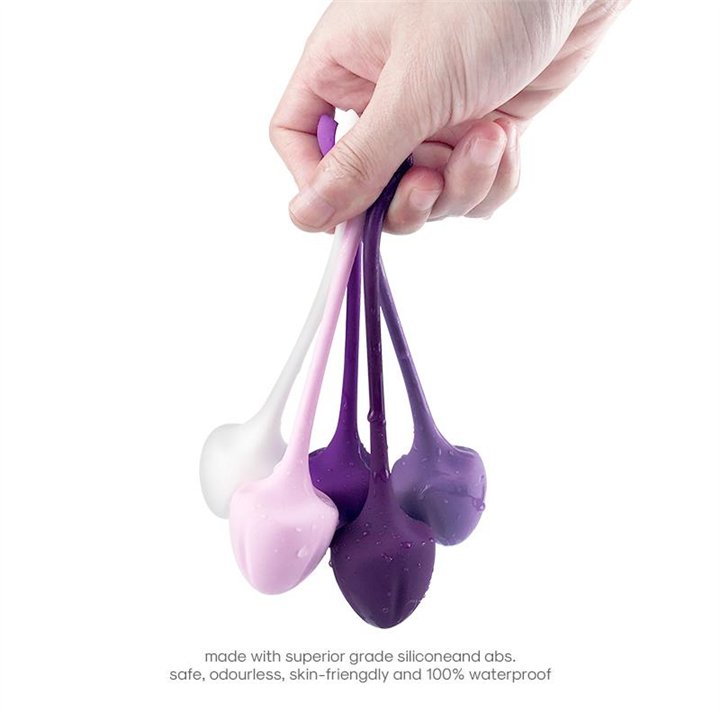 Set of 5 Kegel balls - 8436626093119 - Teknashop Ltd