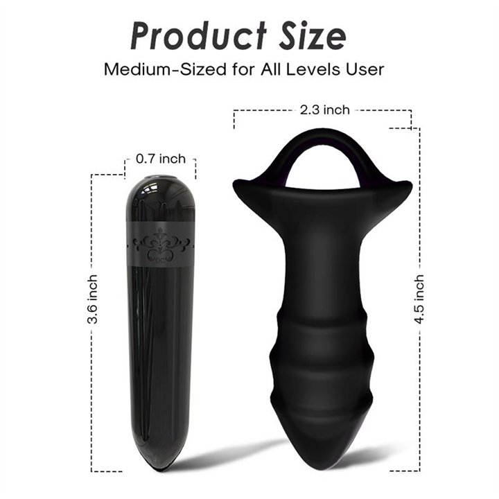 Vibrating anal plug - 8436626093072 - Teknashop Ltd