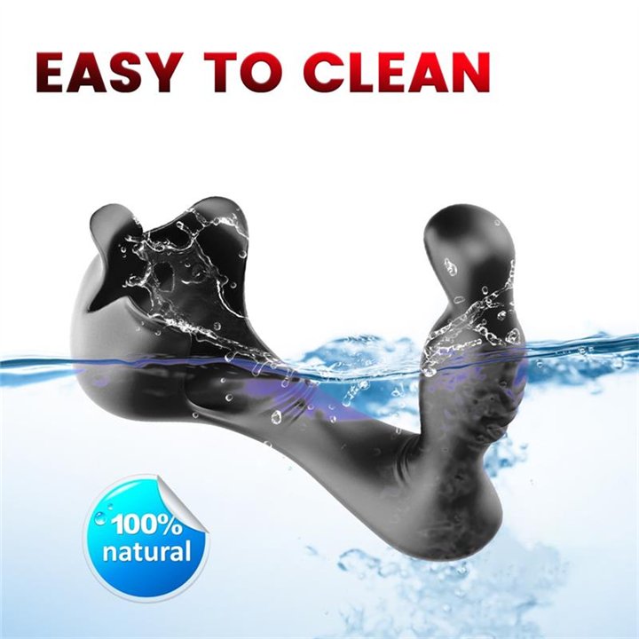 Prostate Massager 360° Rotation Testicles Stimulator - 8436626093058 - Teknashop Ltd