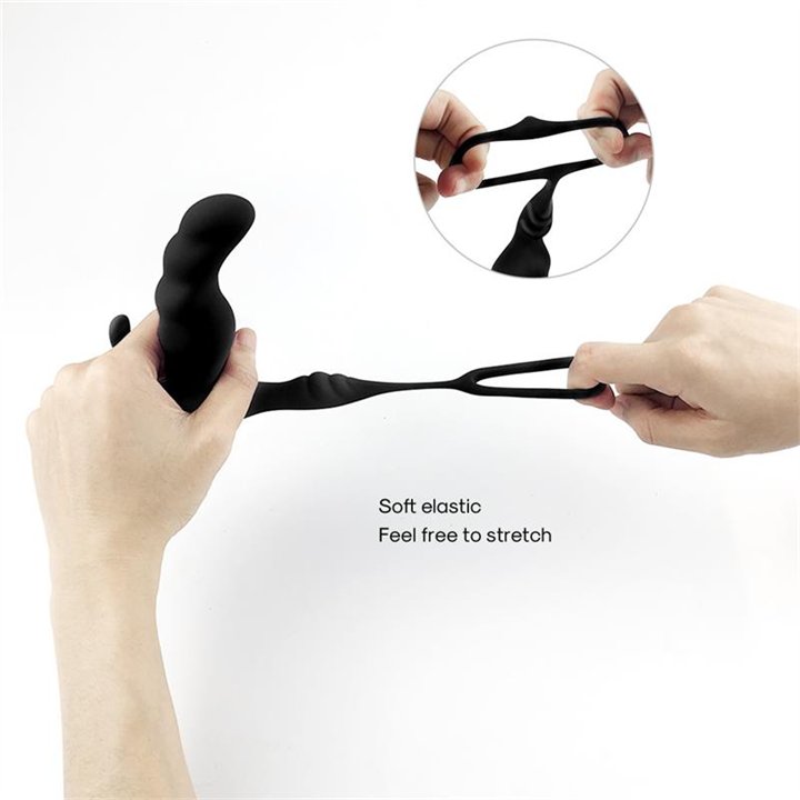 Two-in-one anal plug and Prostate massager with Vibration - 8436626093041 - Teknashop Ltd