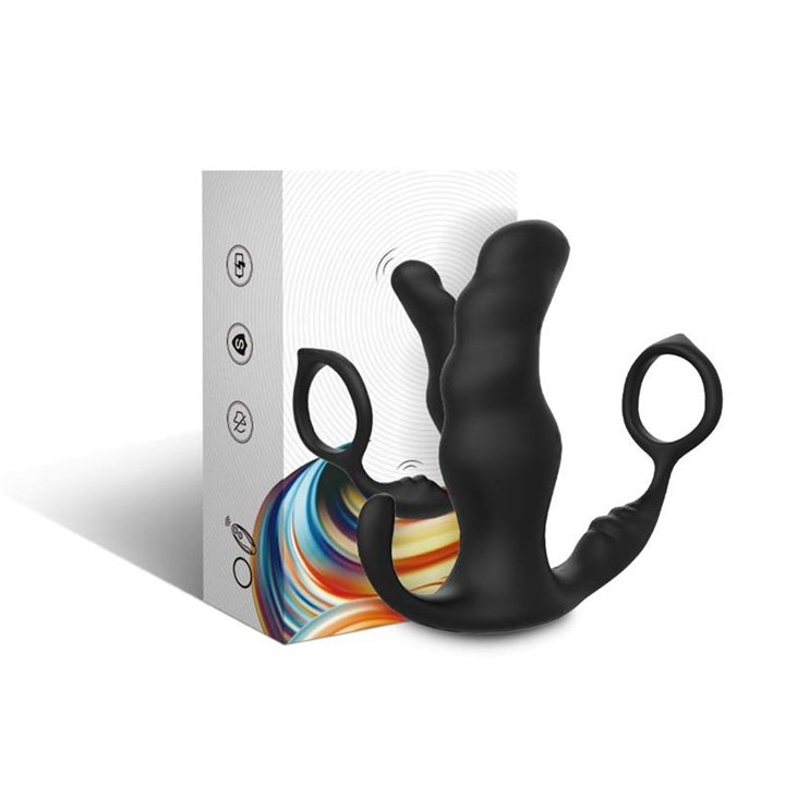 Two-in-one Anal Plug and Massager with Vibration - 8436626093034 - Teknashop Ltd