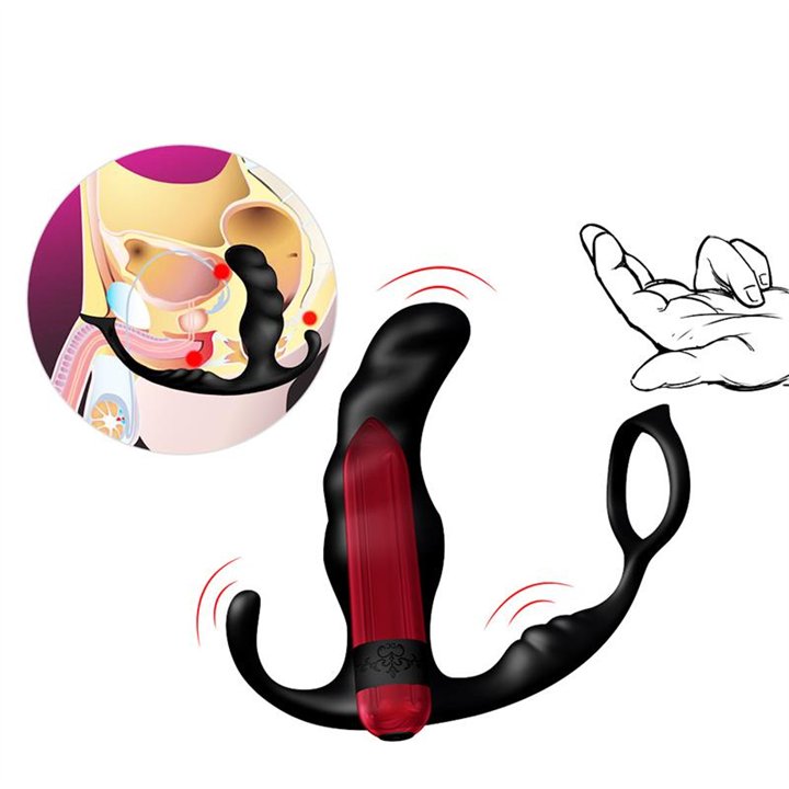 Two-in-one Anal Plug and Massager with Vibration - 8436626093034 - Teknashop Ltd