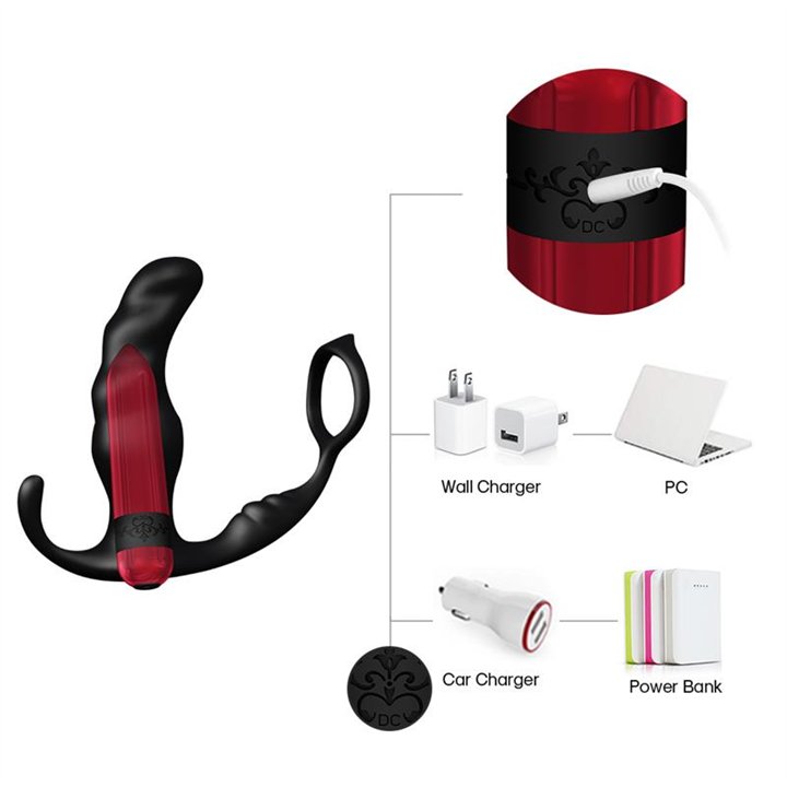 Two-in-one Anal Plug and Massager with Vibration - 8436626093034 - Teknashop Ltd