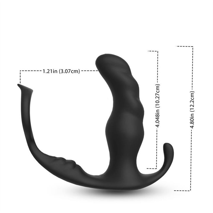 Two-in-one Anal Plug and Massager with Vibration - 8436626093034 - Teknashop Ltd