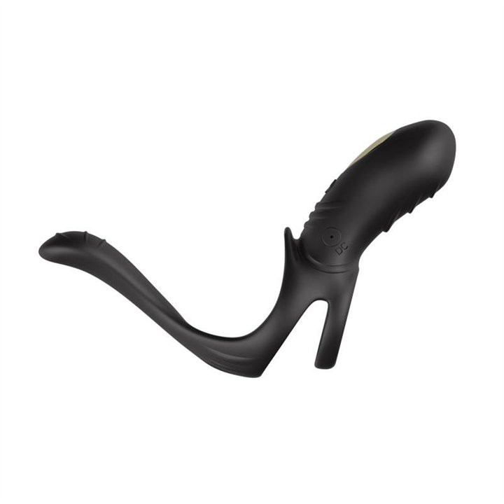 Vibrating Penis Ring with Perianal Stimulation - 8436626092990 - Teknashop Ltd