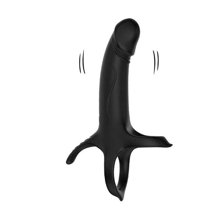 Double penetration Dildo with Vibration - 8436626092983 - Teknashop Ltd