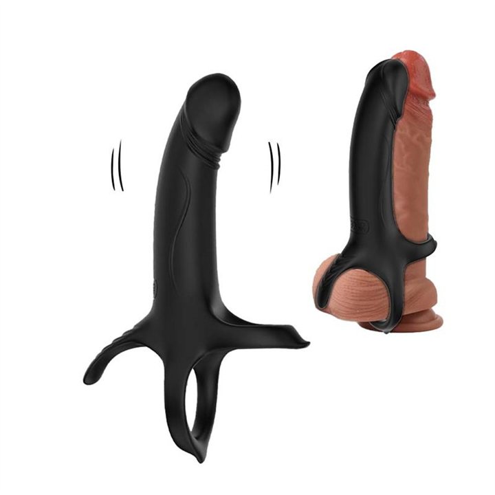 Double penetration Dildo with Vibration - 8436626092983 - Teknashop Ltd