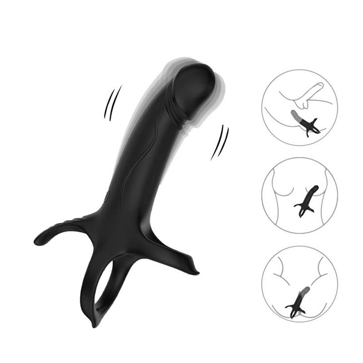 Double penetration Dildo with Vibration - 8436626092983 - Teknashop Ltd