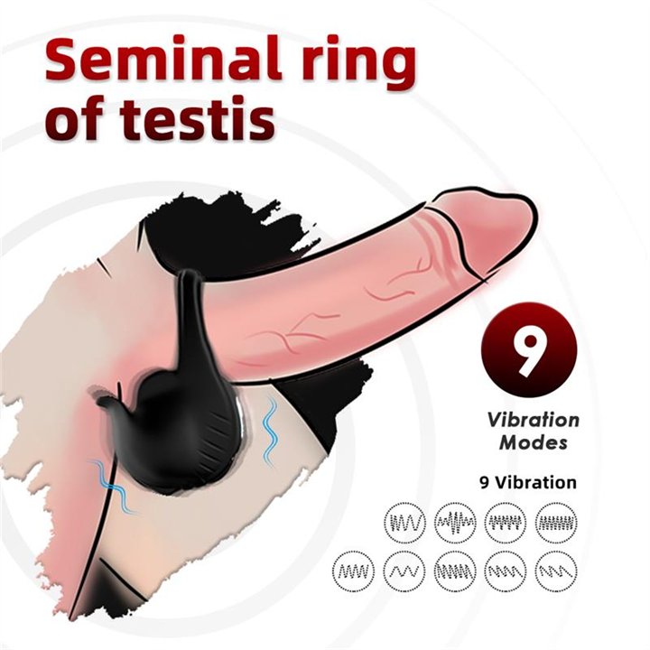 Vibrating Penis and Resticles Ring - 8436626092952 - Teknashop Ltd