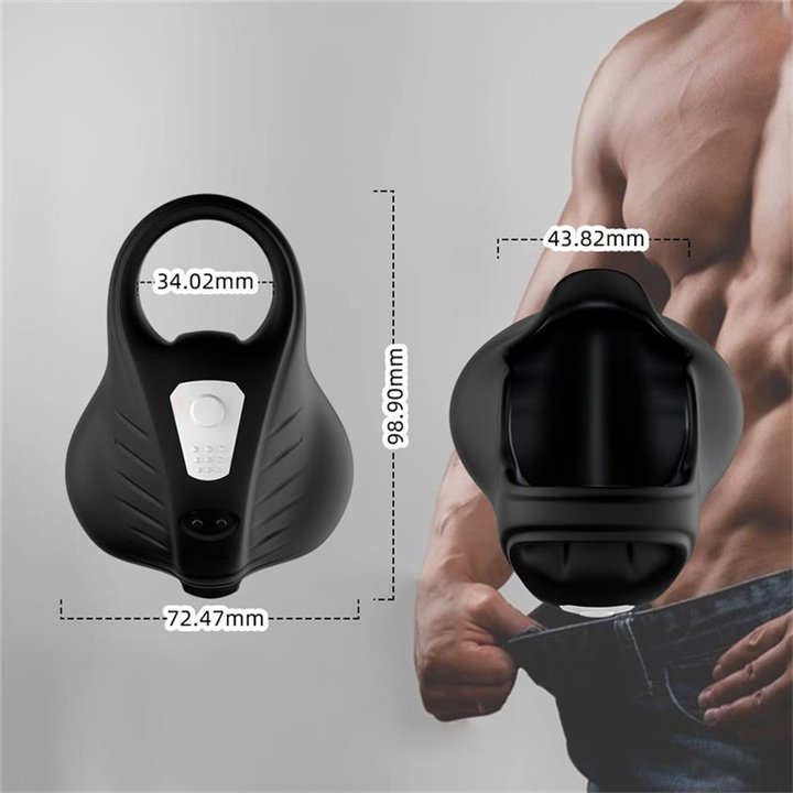 Vibrating Penis and Resticles Ring - 8436626092952 - Teknashop Ltd