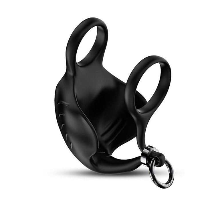 Vibrating Penis and Testicles Ring Adjustable - 8436626092969 - Teknashop Ltd