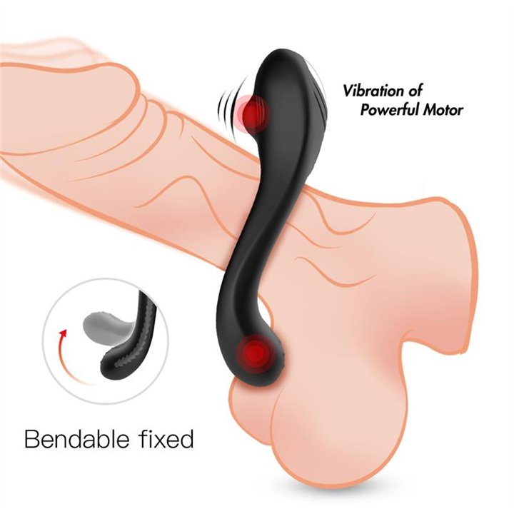 Vibrating Penis and Testicles Ring - 8436626092976 - Teknashop Ltd