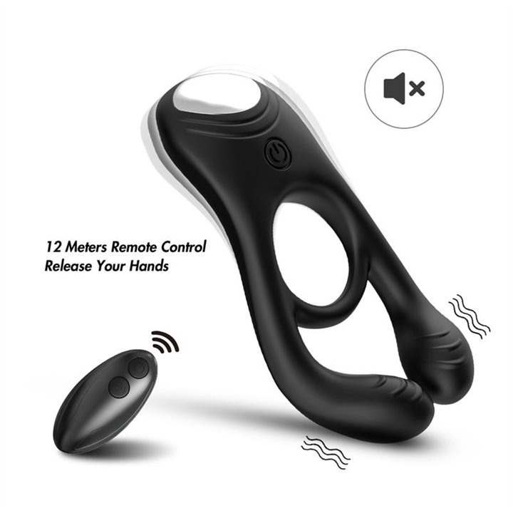 Vibrating Penis and Testicles Ring - 8436626092976 - Teknashop Ltd