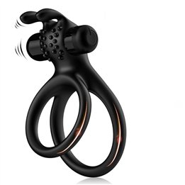 Vibrating bunny Penis ring - 8436626092921 - Teknashop Ltd
