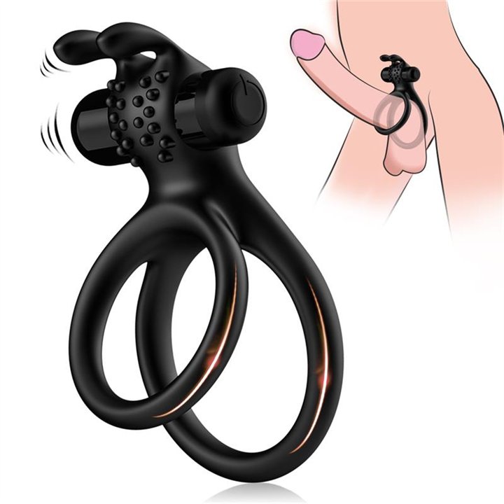 Vibrating bunny Penis ring - 8436626092921 - Teknashop Ltd