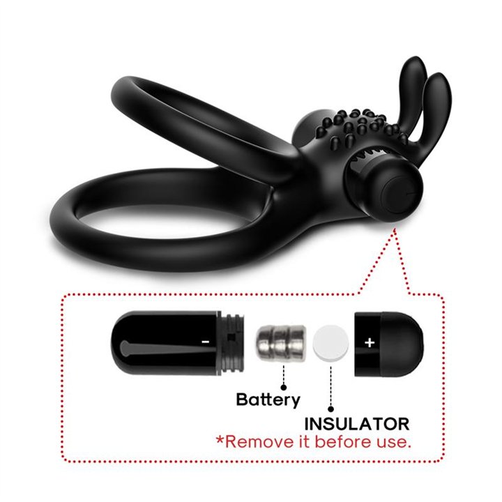 Vibrating bunny Penis ring - 8436626092921 - Teknashop Ltd
