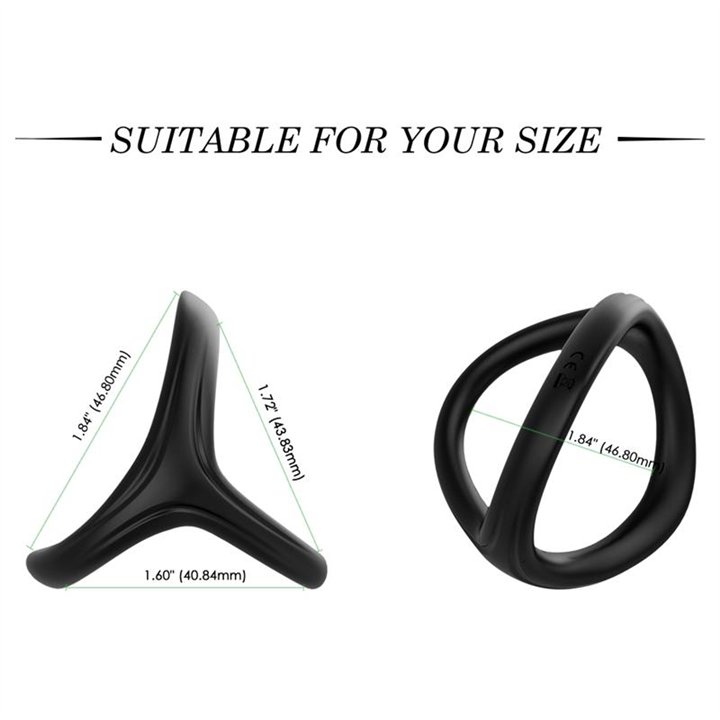 Classic Penis Ring Black - 8436626092853 - Teknashop Ltd