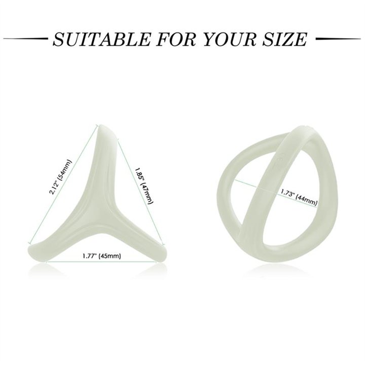 Classic Penis Ring Glow in the Dark - 8436626092860 - Teknashop Ltd