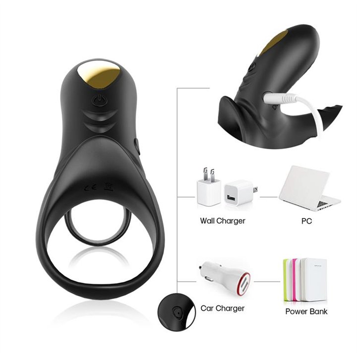 Vibrating Penis ring - 8436626092846 - Teknashop Ltd