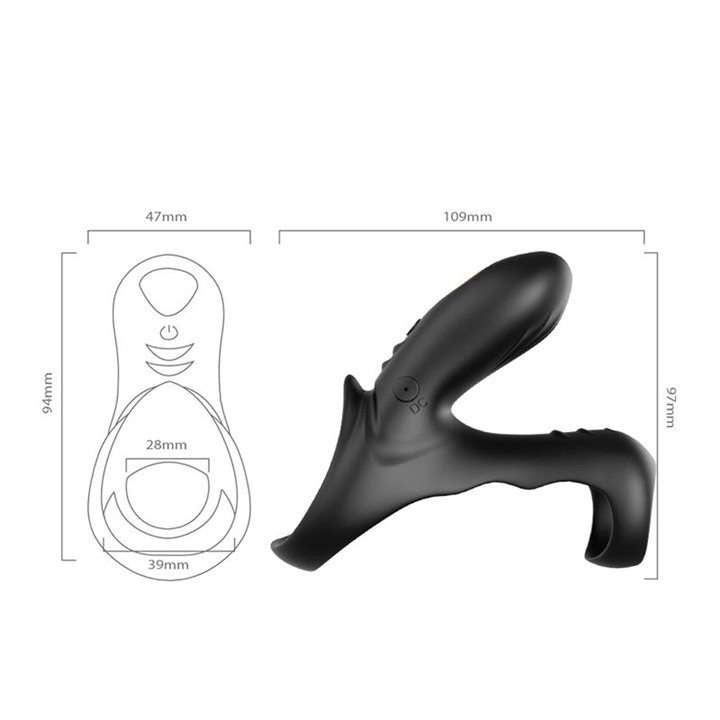Vibrating Penis ring - 8436626092846 - Teknashop Ltd