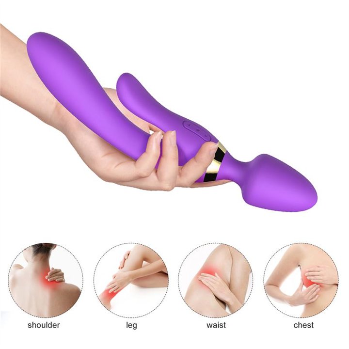Masager and vibrator Purple - 8436626092778 - Teknashop Ltd