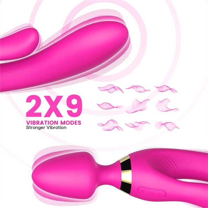Massager and Vibrator Pink - 8436626092761 - Teknashop Ltd